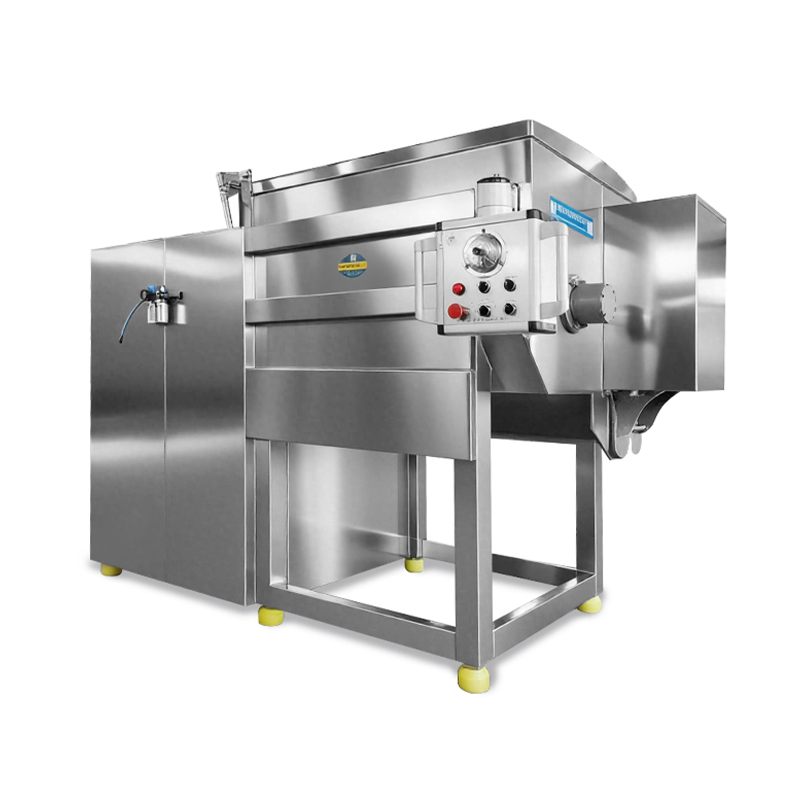 เครื่องผสม/เครื่องผสมสูญญากาศเพลาสูงและต่ำขนาดใหญ่พร้อมกำลังสองความเร็วสำหรับการผสมสม่ำเสมอโดยไม่มีฟองอากาศ